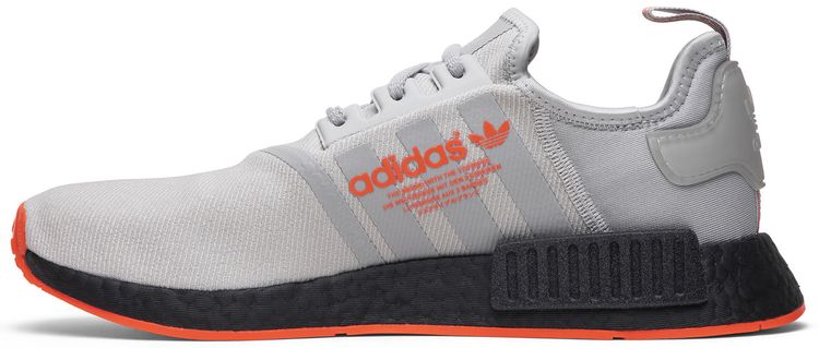 Adidas NMD R1 Grey Solar Red