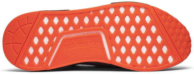 Adidas NMD R1 Grey Solar Red