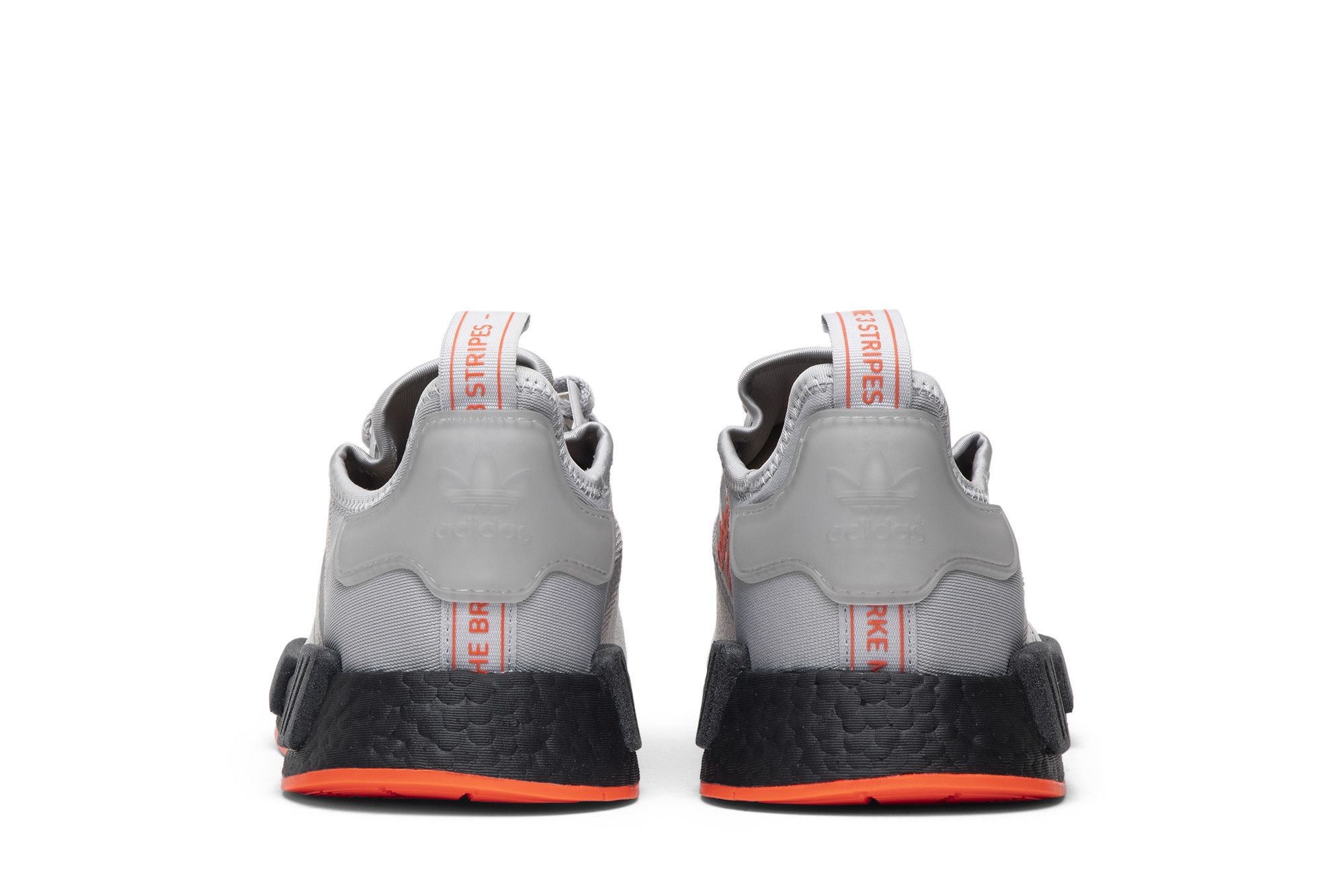 Adidas nmd r1 grey grey solar red new arrivals