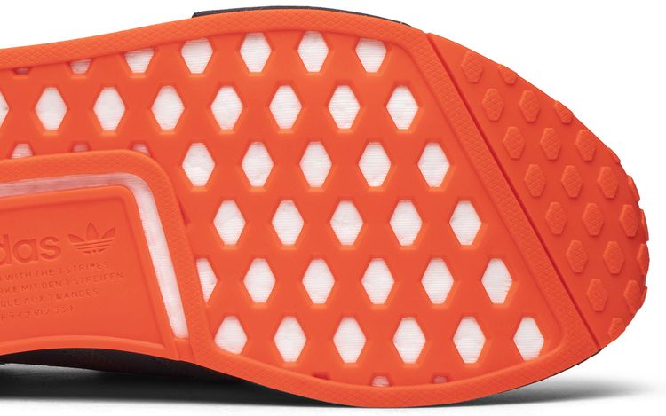 Adidas NMD R1 Grey Solar Red