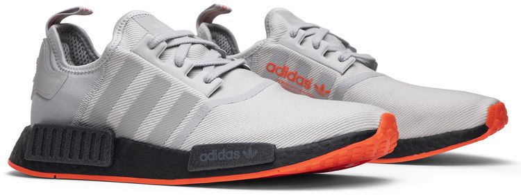 Adidas NMD R1 Grey Solar Red