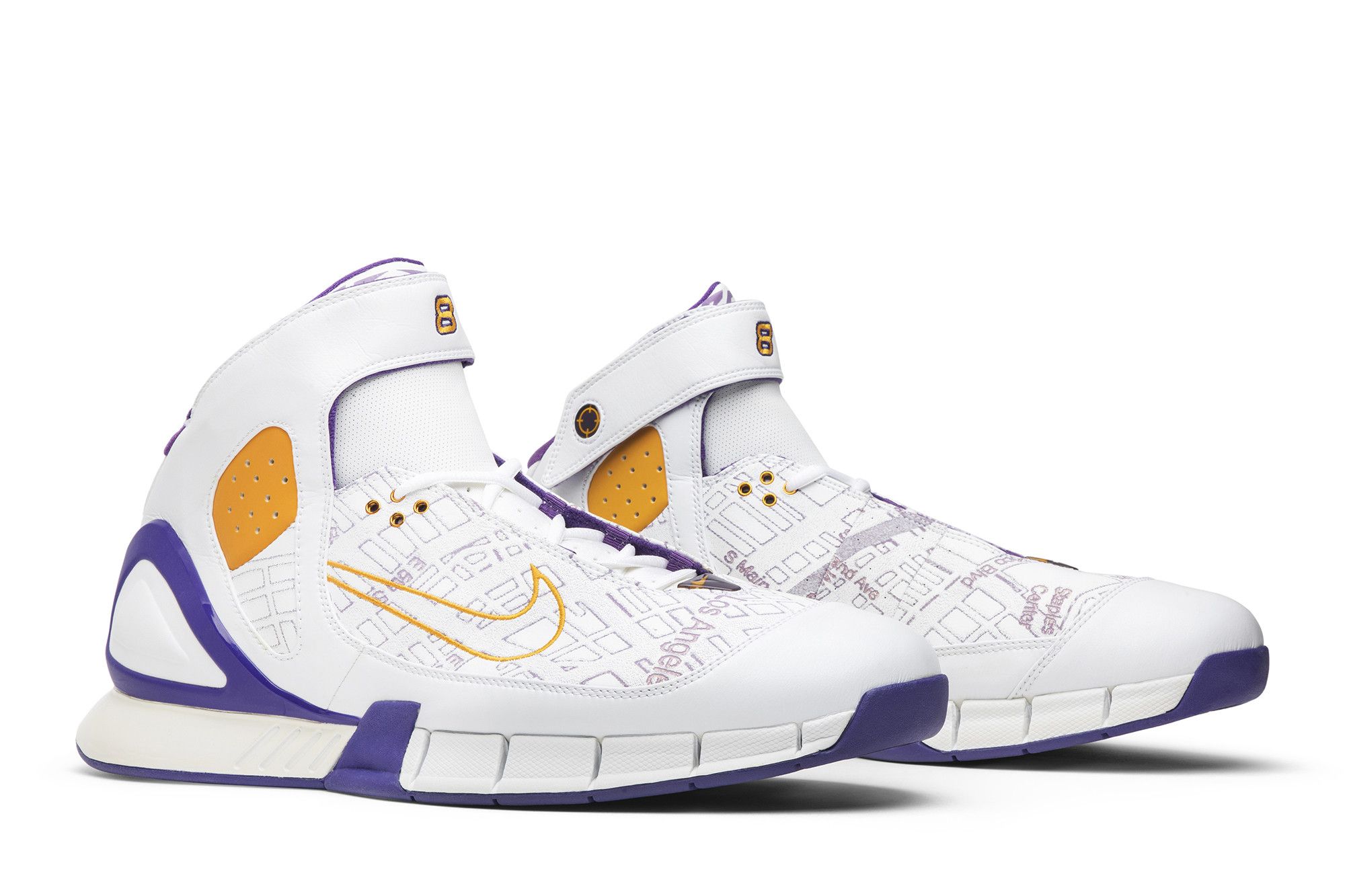 Buy Air Zoom Huarache 2K5 Laser KB 'LA Map' - 314165 111 | GOAT