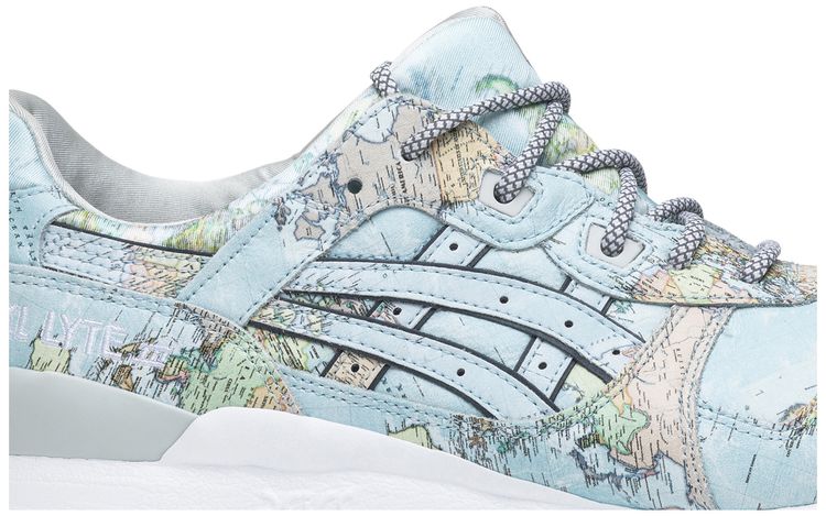 Atmos x ASICS Gel Lyte 3 World Map