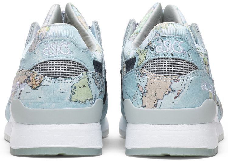 Atmos x ASICS Gel Lyte 3 World Map