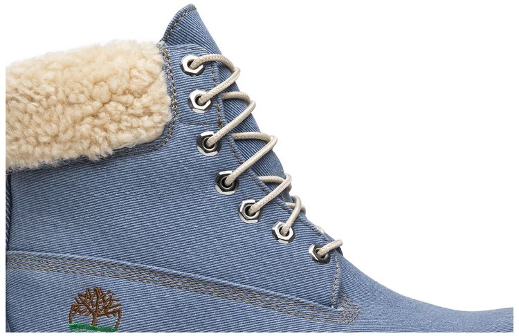 Just Don x Timberland 6 Inch Fabric Boot Blue