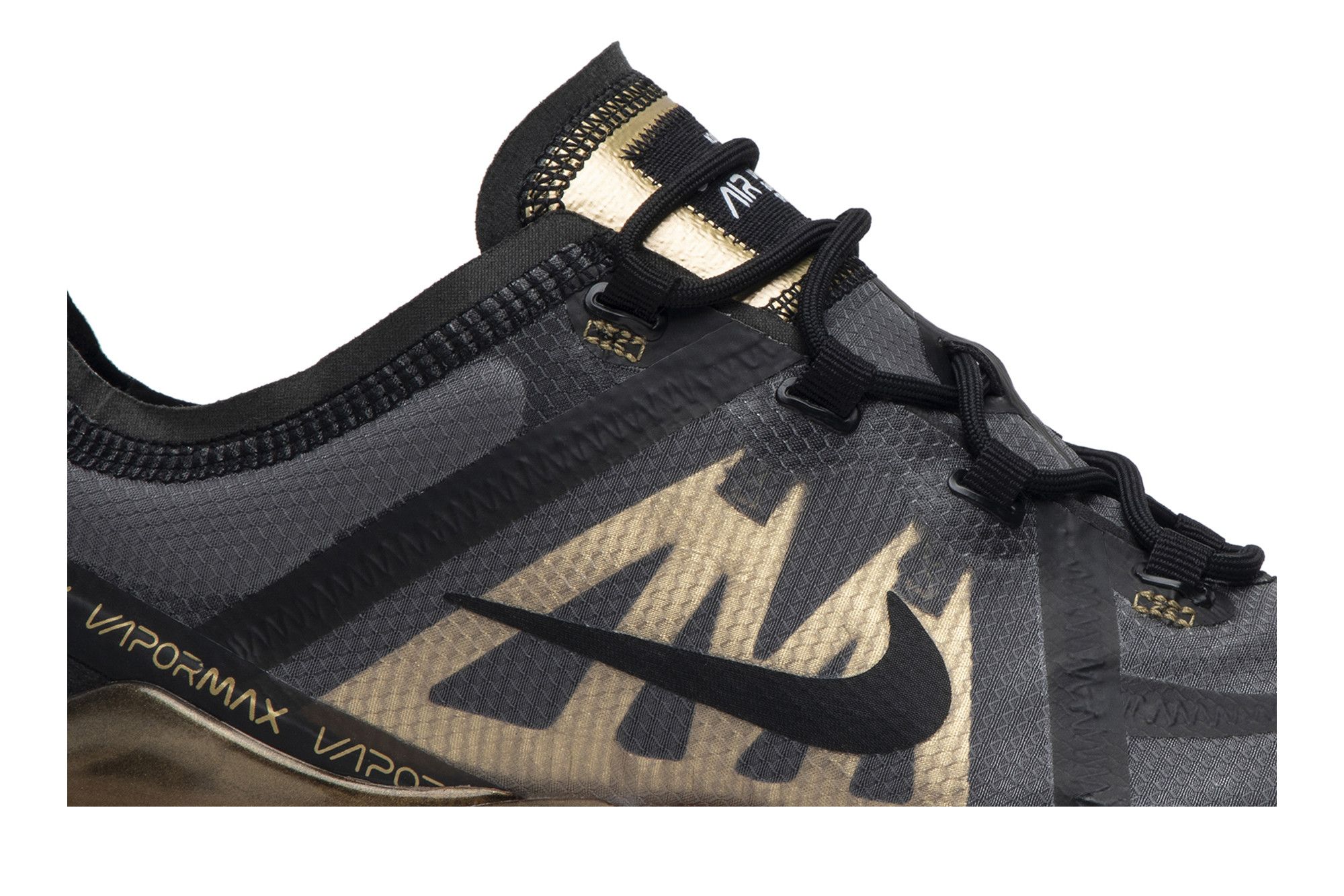 Size 10.0 Air VaporMax 2019 Black Gold