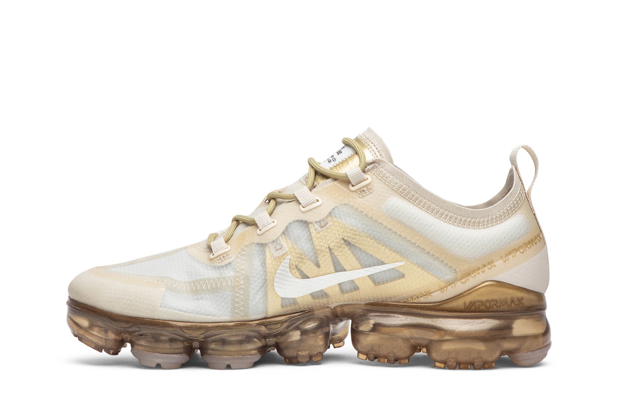 Size 5.0 Wmns Air VaporMax 2019 White Gold