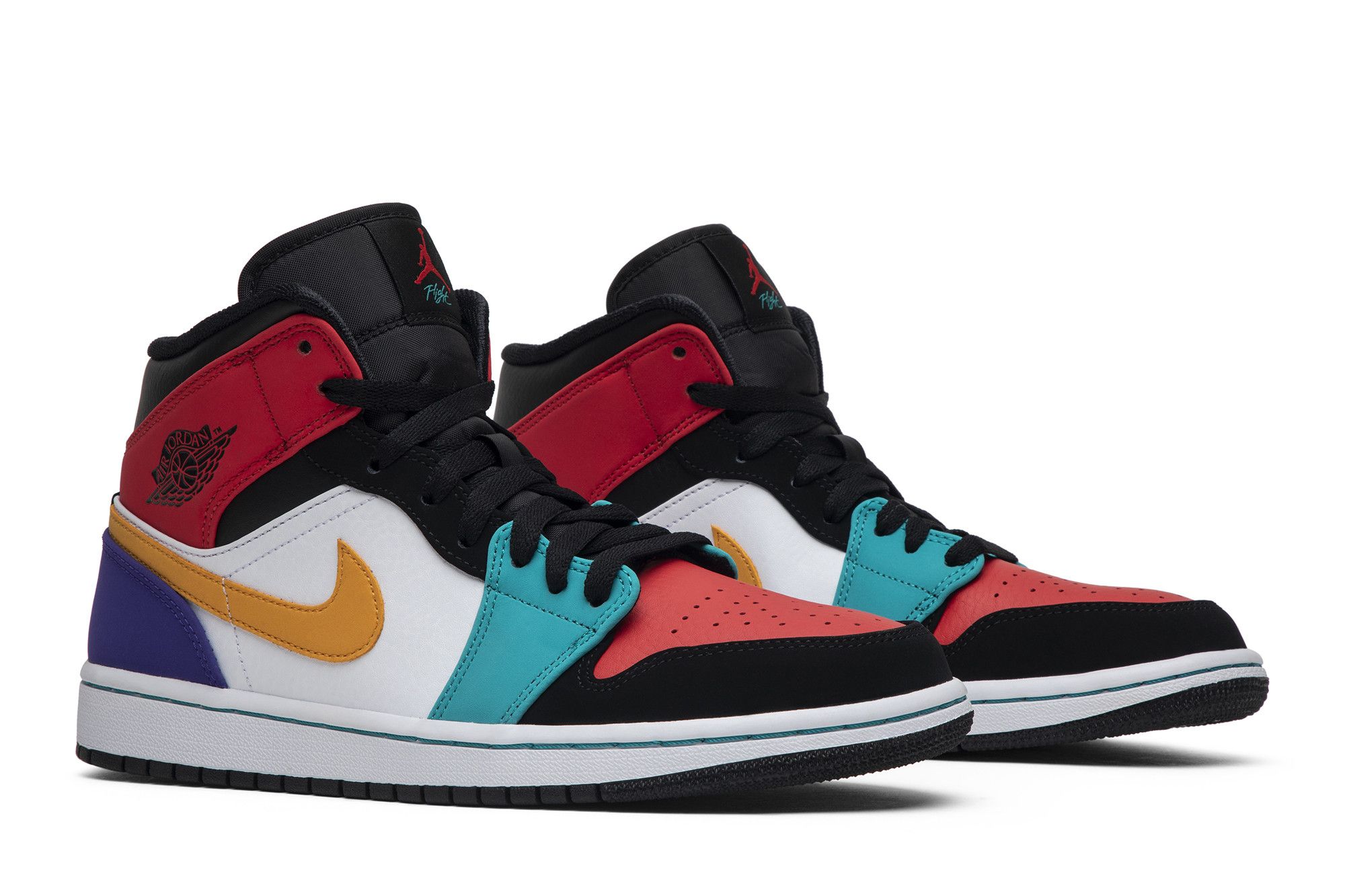 Buy Air Jordan 1 Mid Multi Color 554724 125 GOAT