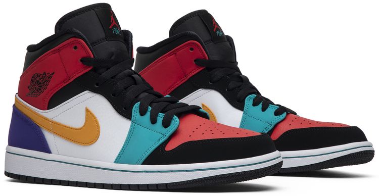 Air Jordan 1 Mid Multi Color