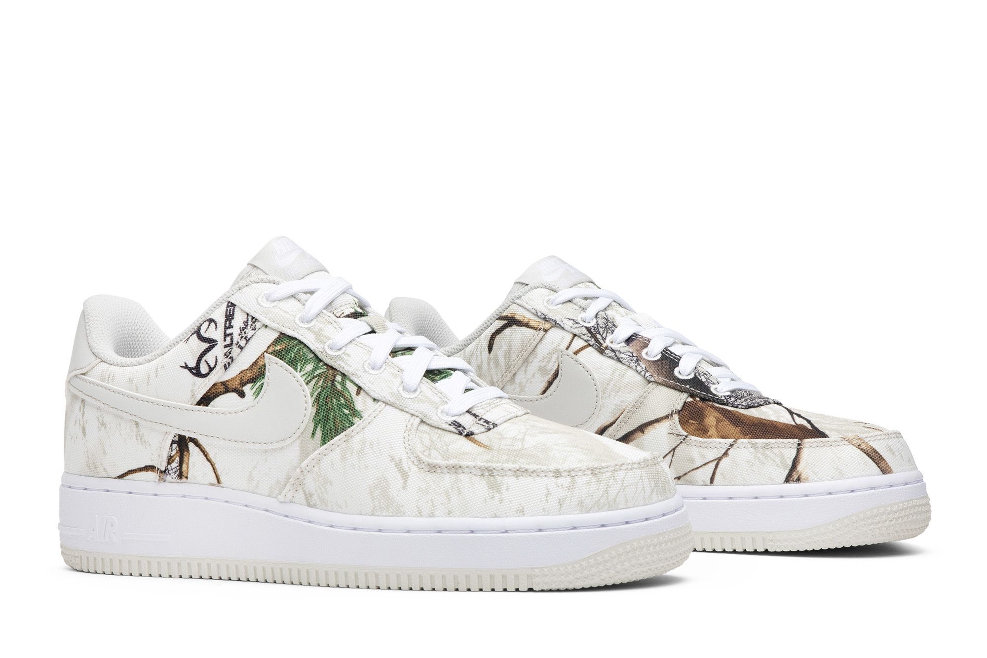 Size 10.5 Realtree x Air Force 1 Low White Camo