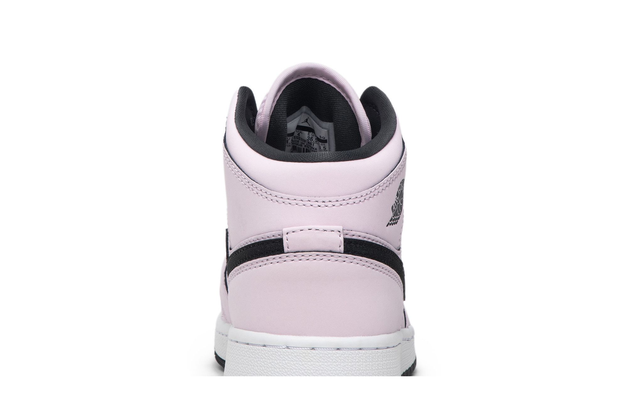 Nike Air Jordan 1 Mid \"Pink Foam” 555112-601 Jordan 1 Mid Pink Foam (GS) - 555112-601 - US