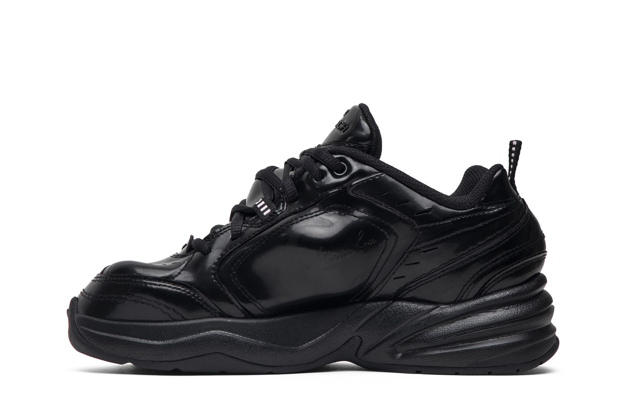 Buy Martine Rose x Air Monarch IV Triple Black AT3147 001 GOAT UK