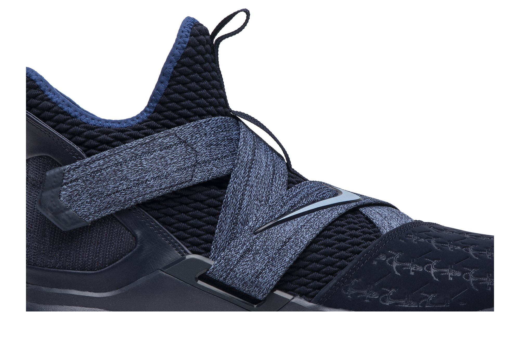 Lebron soldier 12 blackened blue top