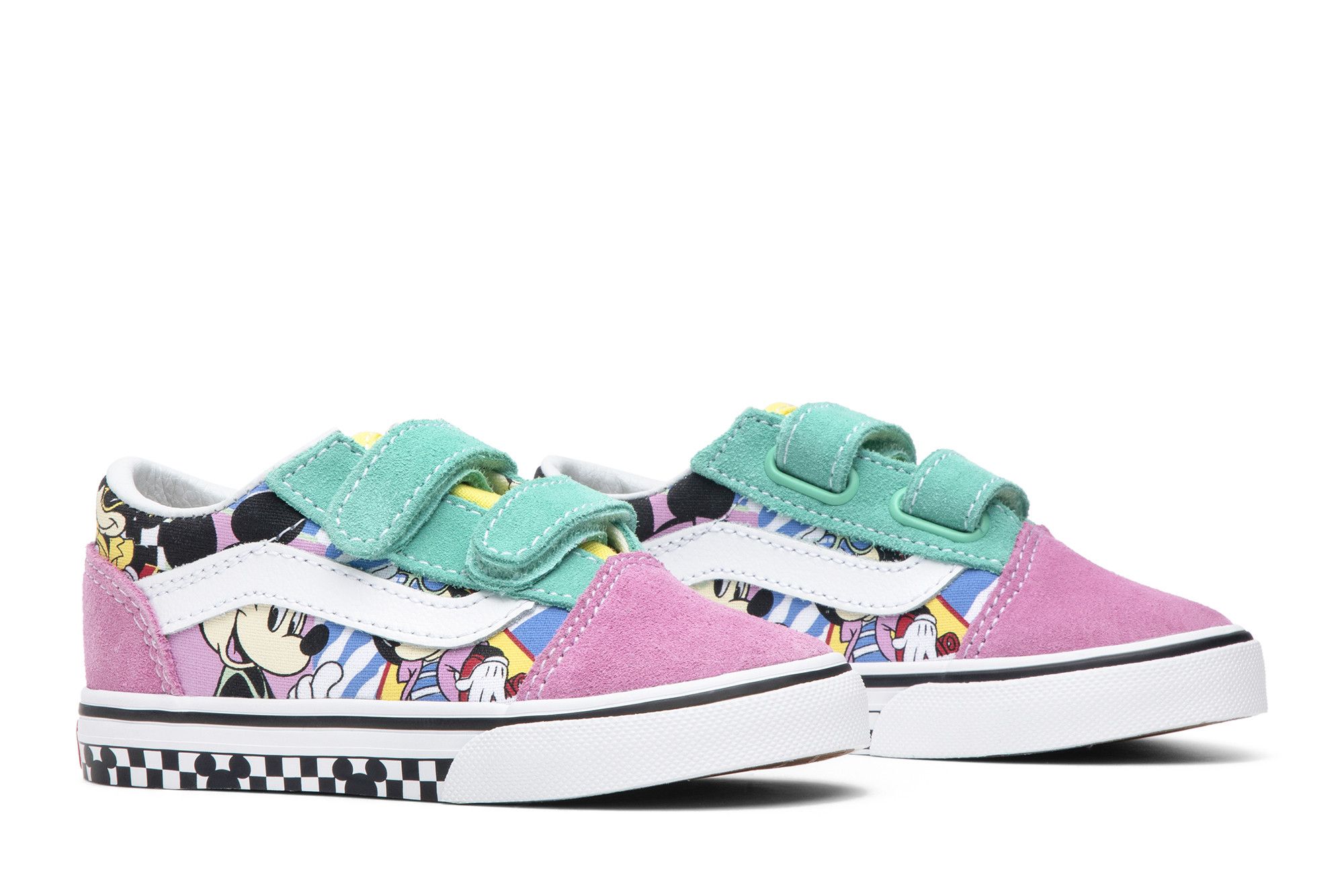 Buy Disney x Old Skool Velcro Toddler 80s Mickey VN0A344KUJE GOAT