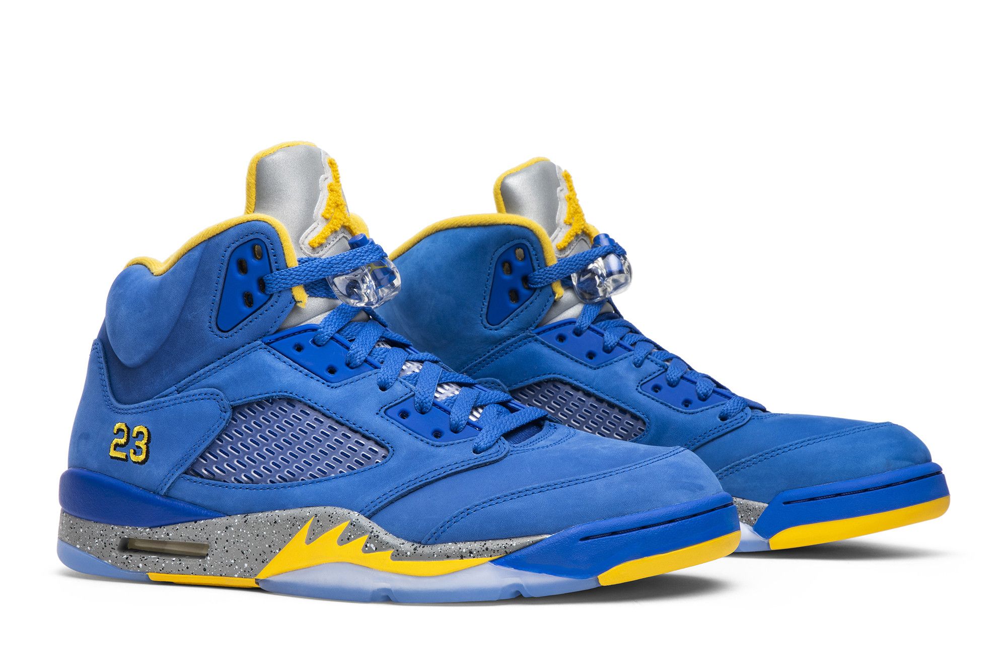 Jordan 5 all blue top