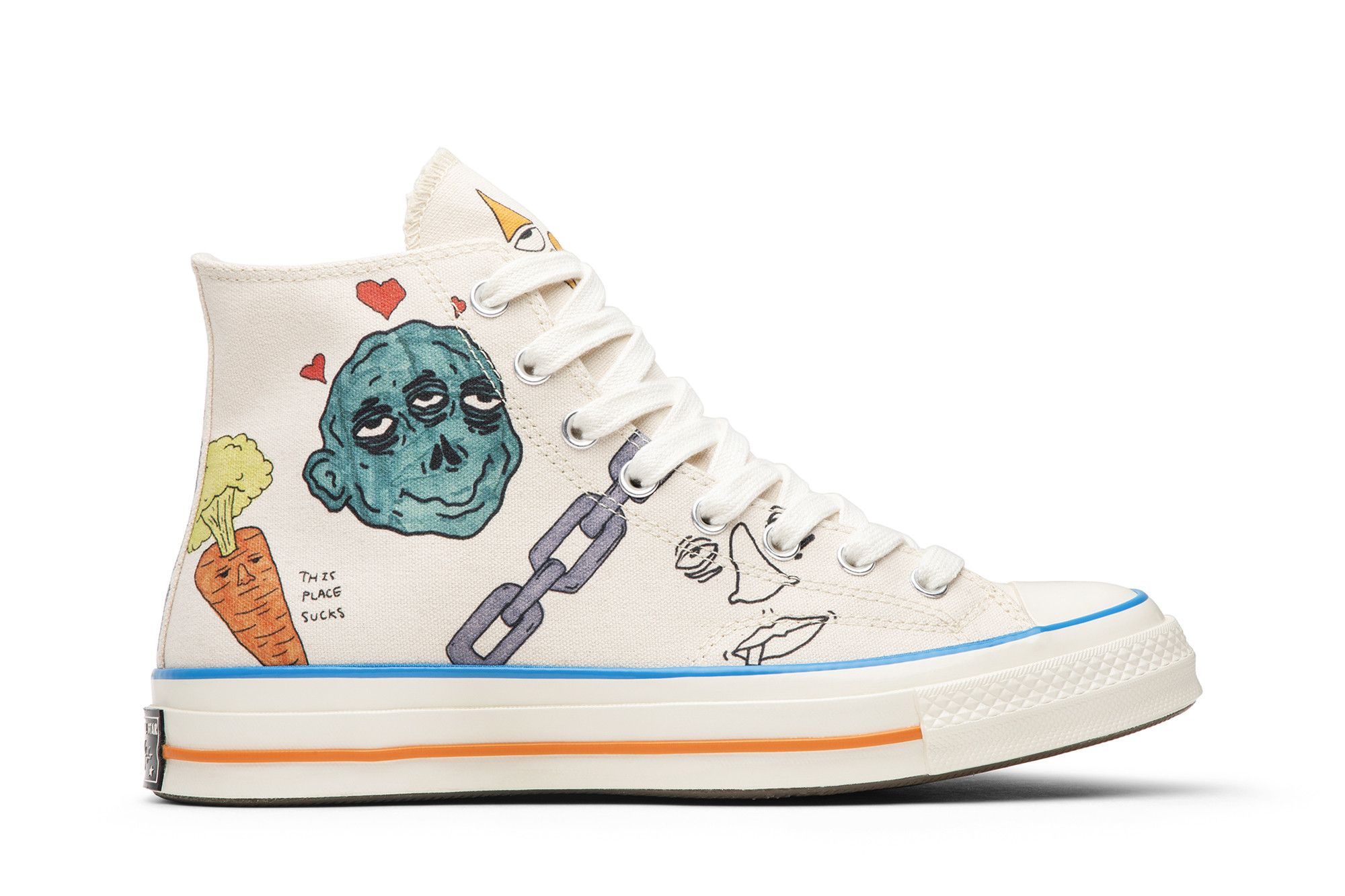 Size 10.0 Tyler the Creator x Foot Locker x Chuck 70 Artist Series