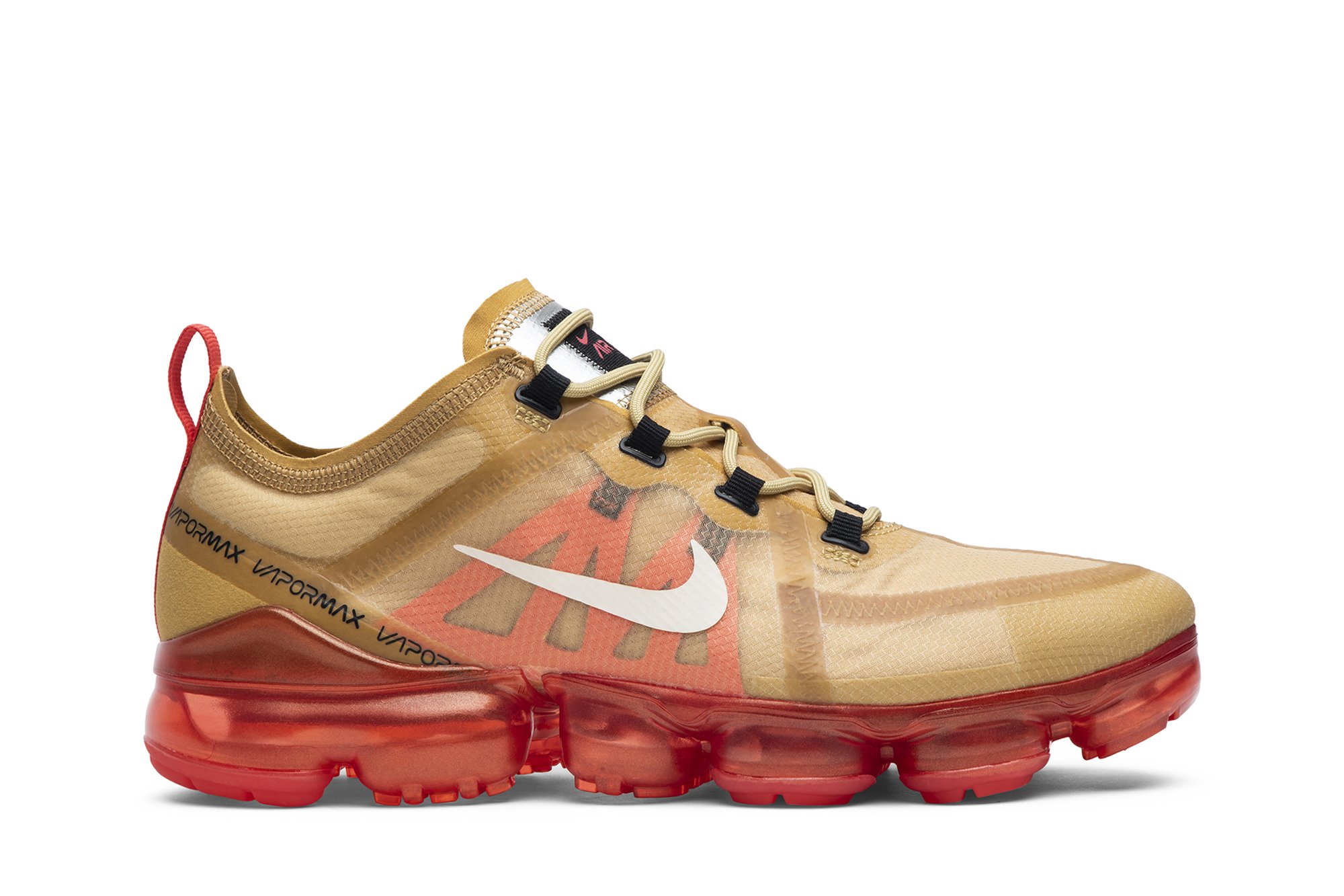 nike vapormax red and gold