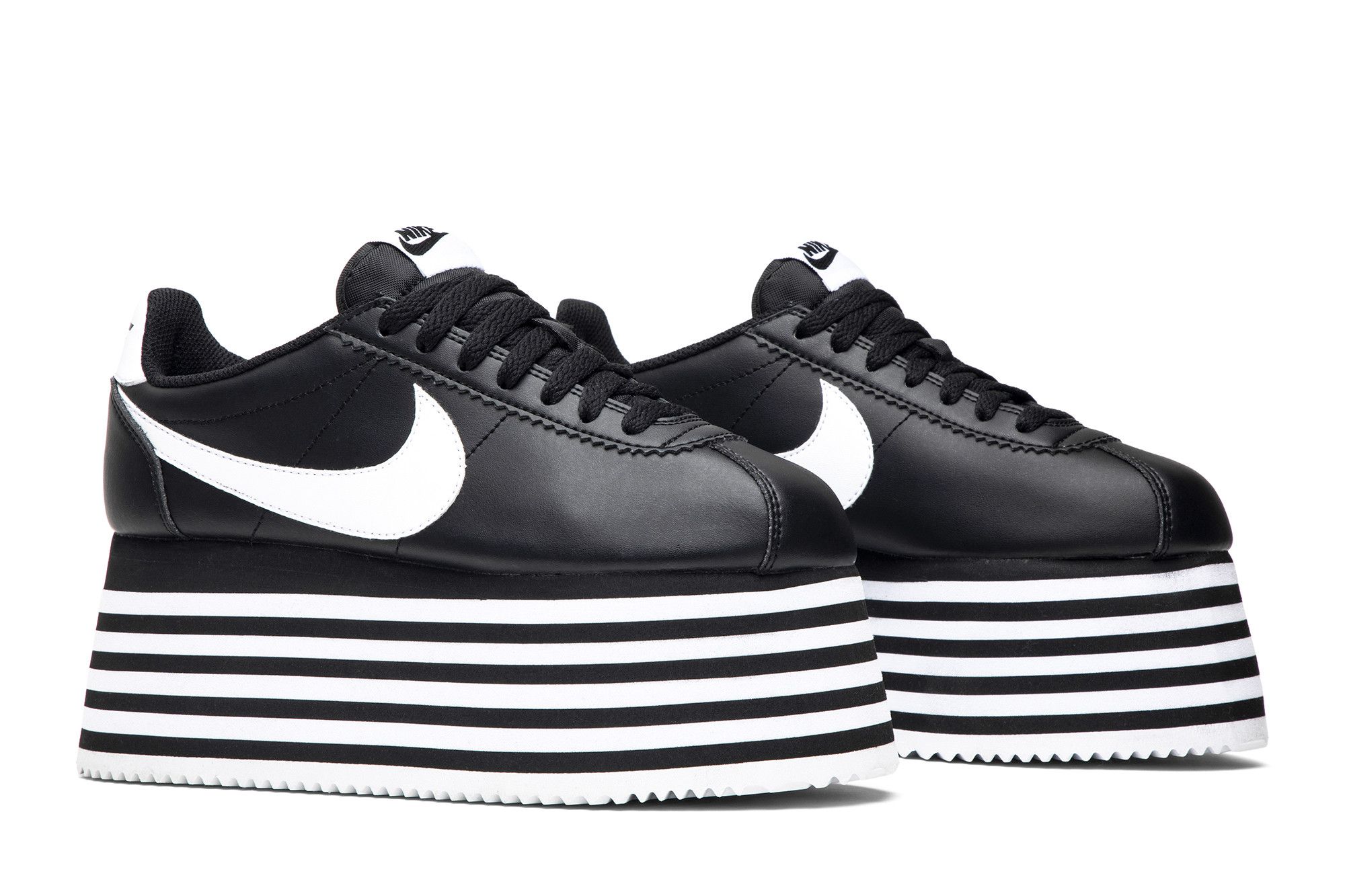 Buy COMME des Garcons x Wmns Cortez Black BV0070 001 GOAT