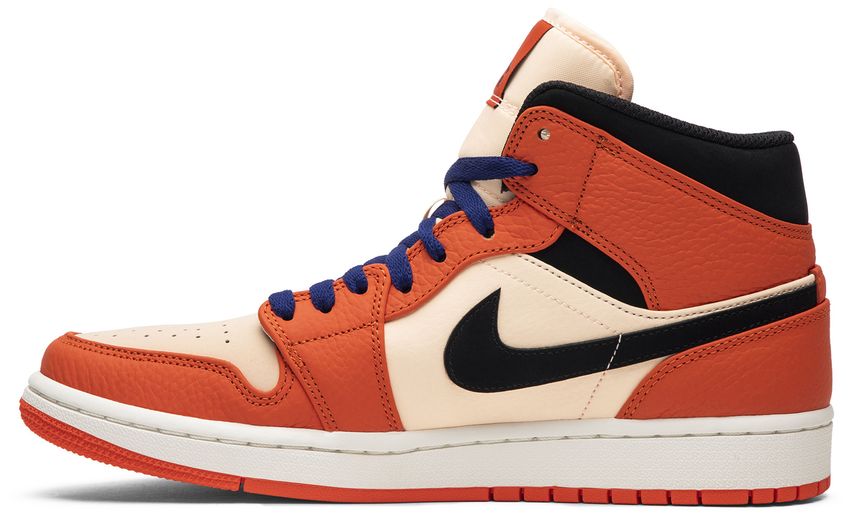 retro 1 orange mid