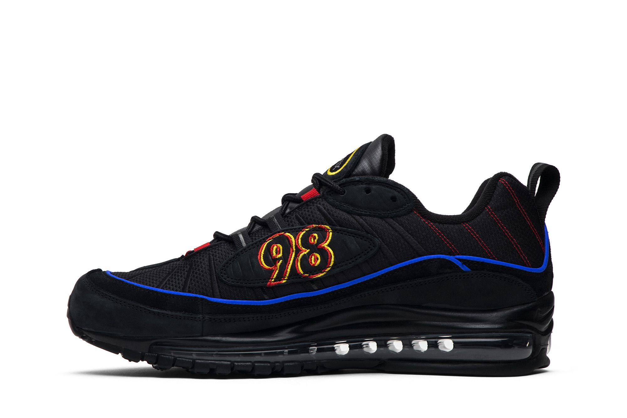 Air max 98 black amarillo hotsell
