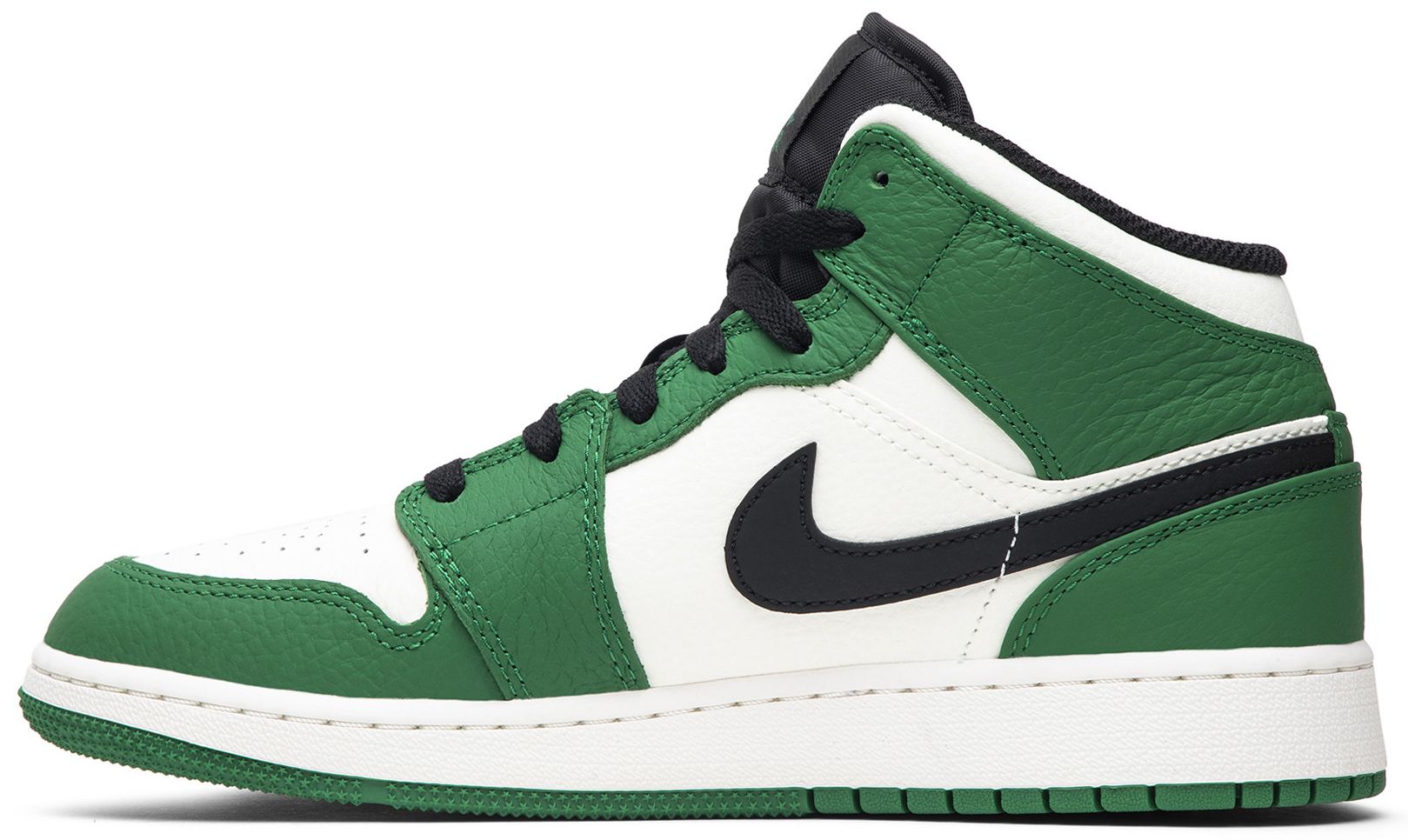 pine green jordan 1 mid gs