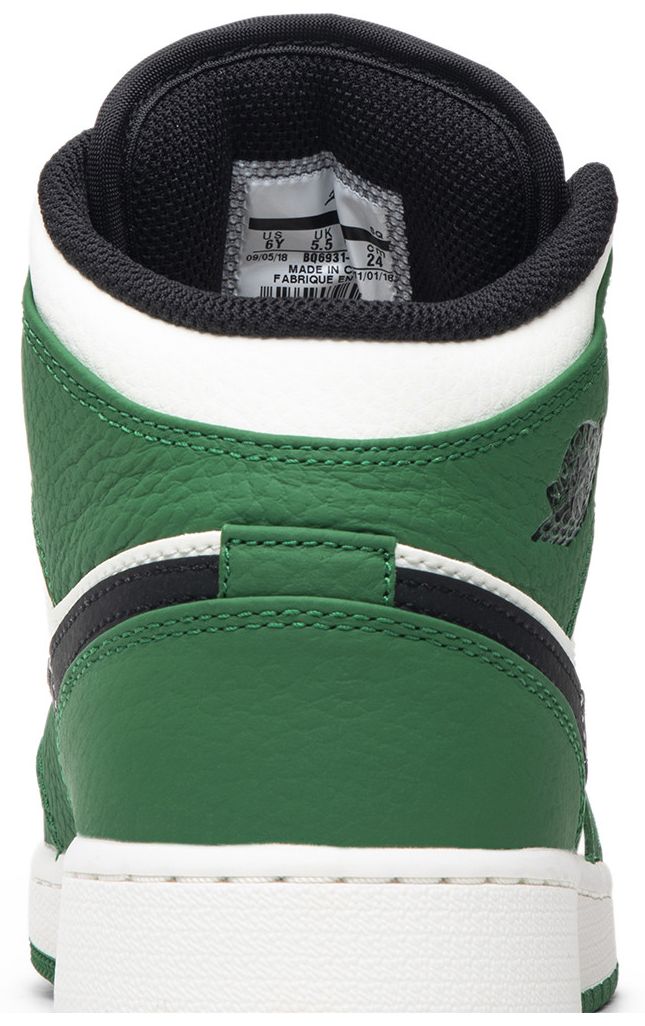 Air Jordan 1 Mid SE GS Pine Green