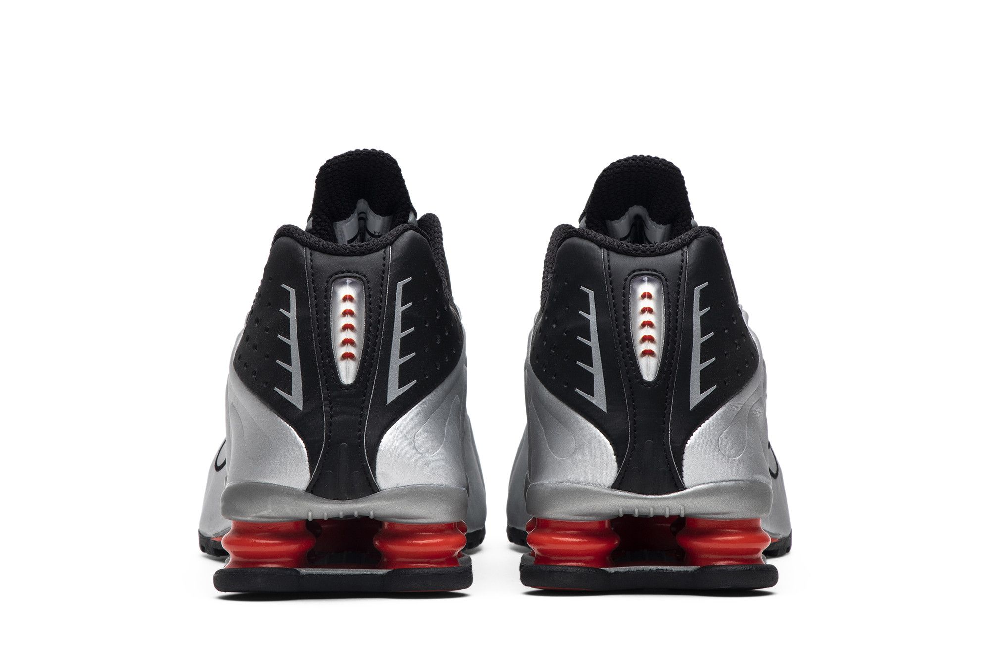 Nike shox r4 og black metallic silver outlet