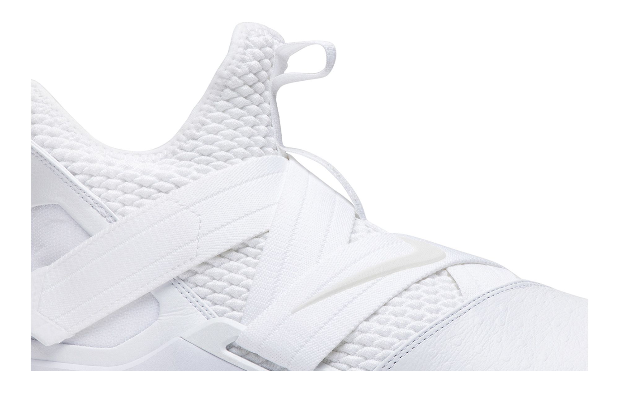 Nike lebron james soldier xii sfg basketball shoes white/white cheap