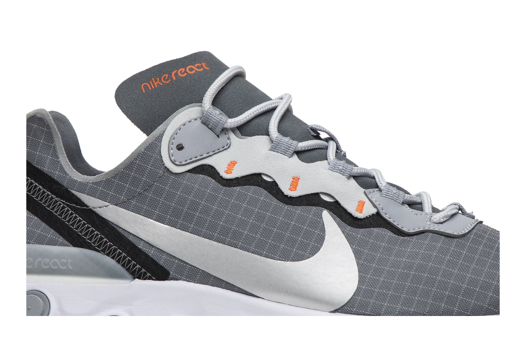 Nike react 55 metallic silver hotsell