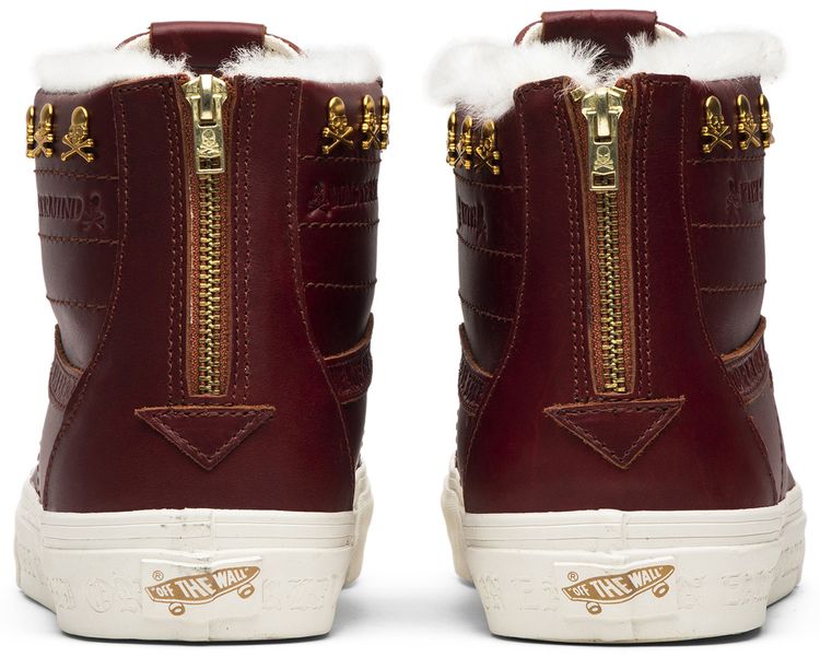 Kith x Mastermind World x Vans Sk8 Hi Reissue Zip LX Brown