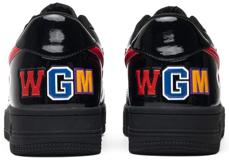 Bapesta Low Black Shark Face