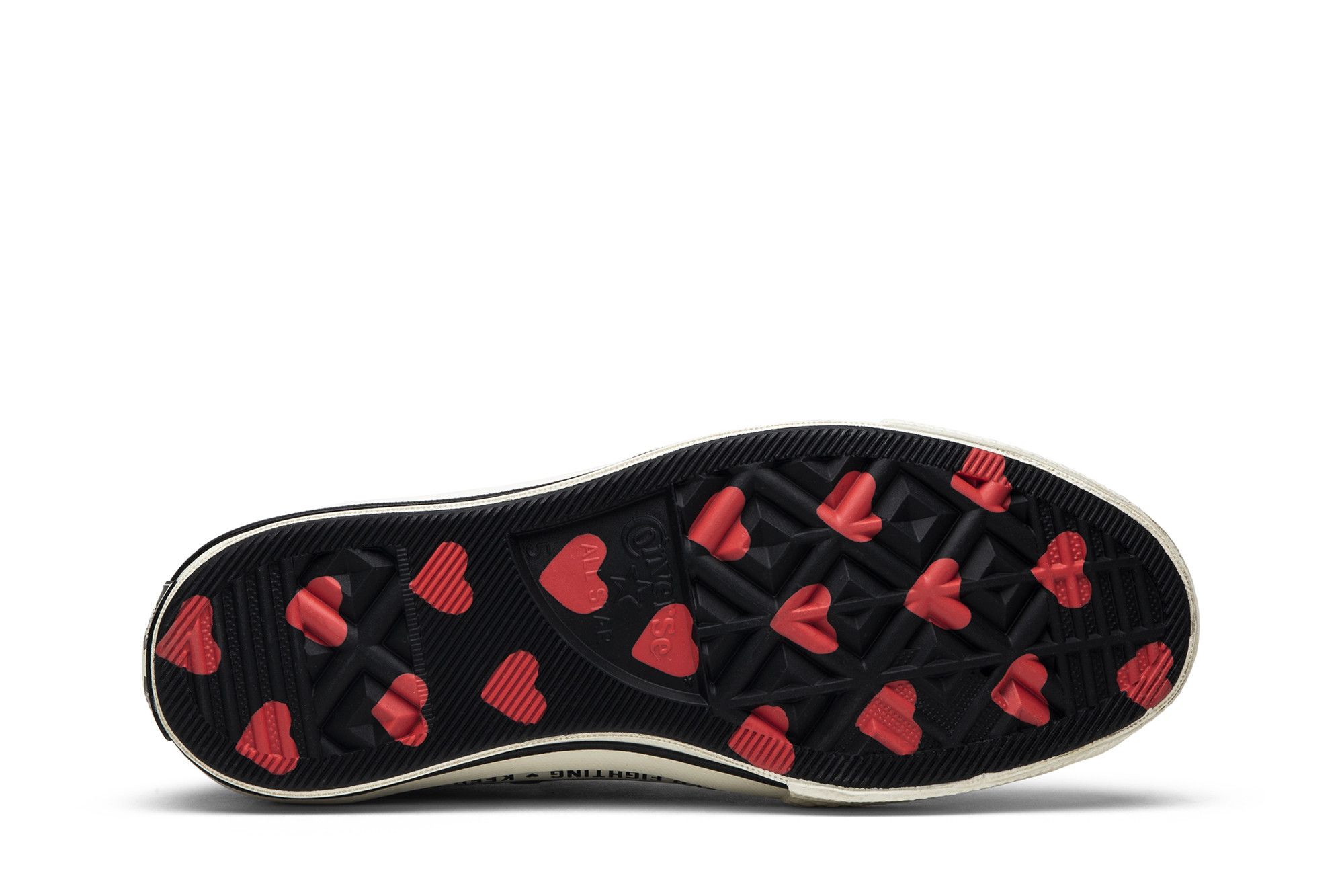 Buy Wmns Chuck 70 Low 'Love Graphic - Black' - 563473C | GOAT