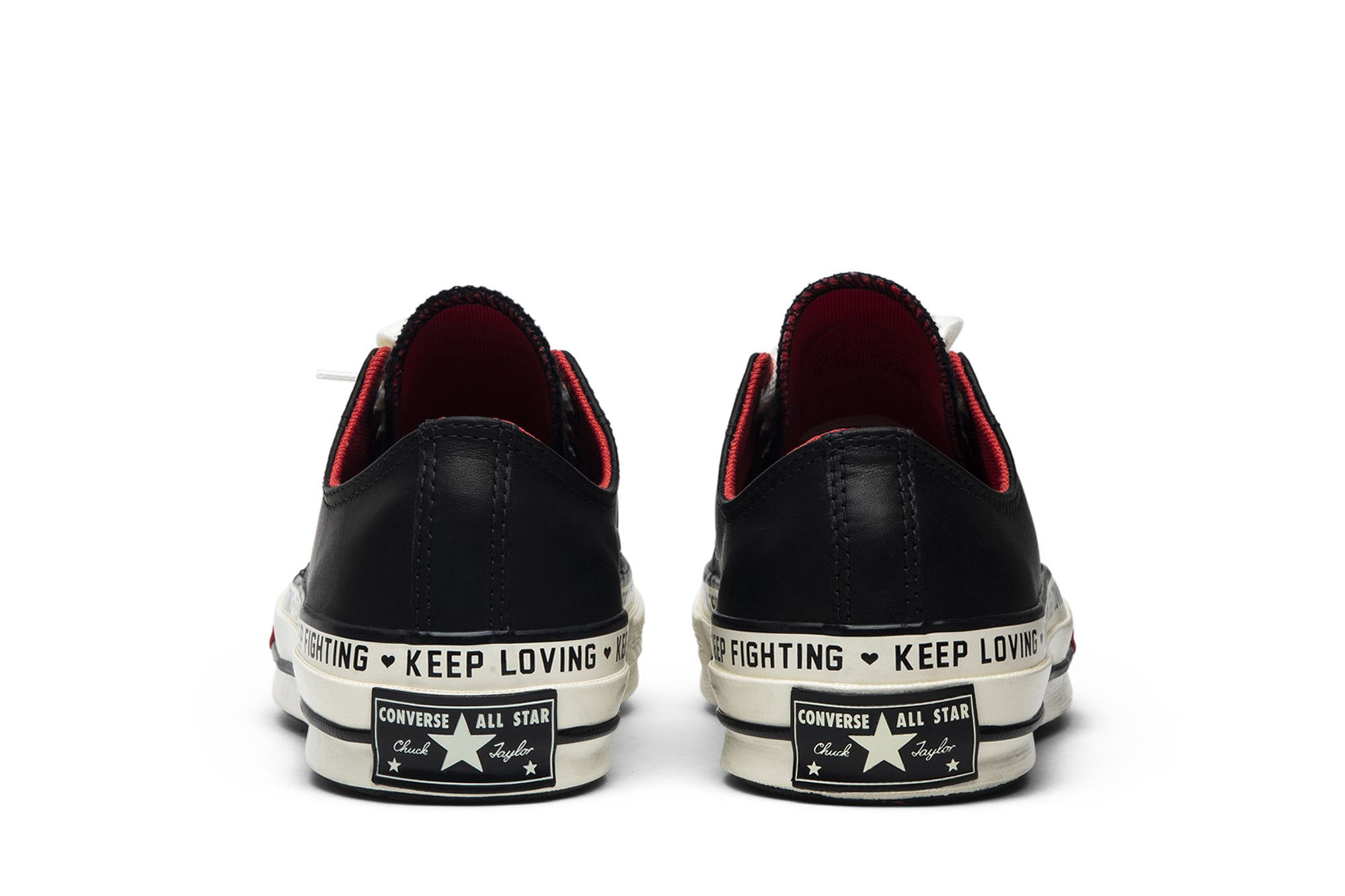 Size 5.0 Wmns Chuck 70 Low Love Graphic Black