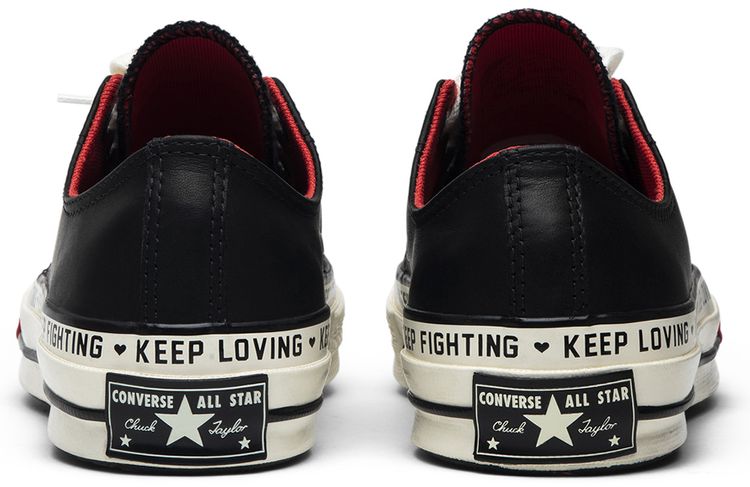 Converse Wmns Chuck 70 Low Love Graphic   Black