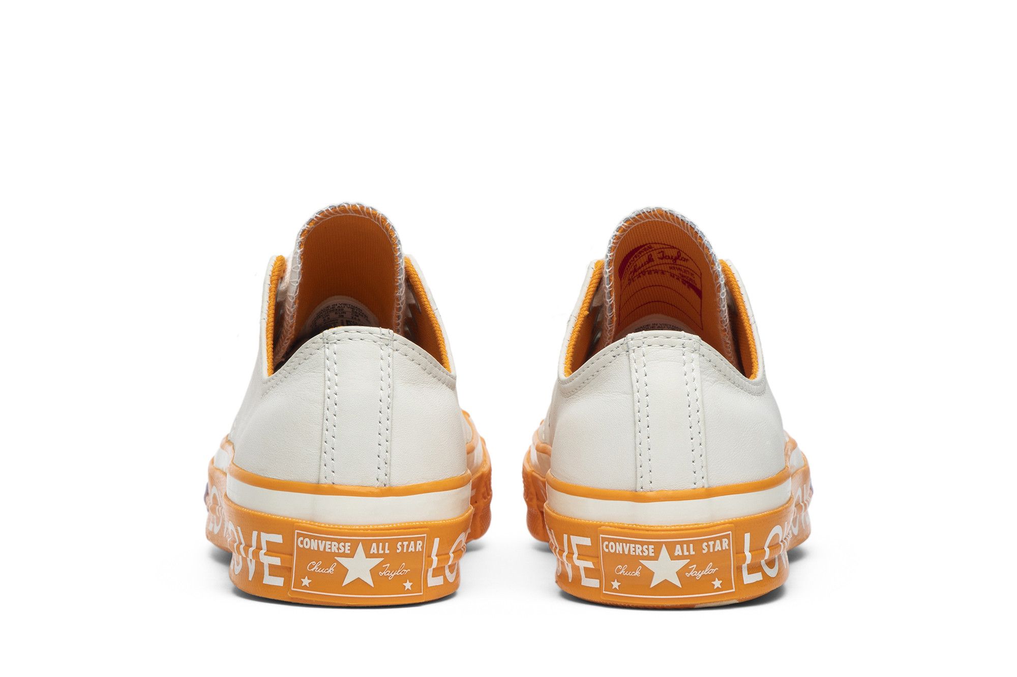 Converse love graphic low top sale