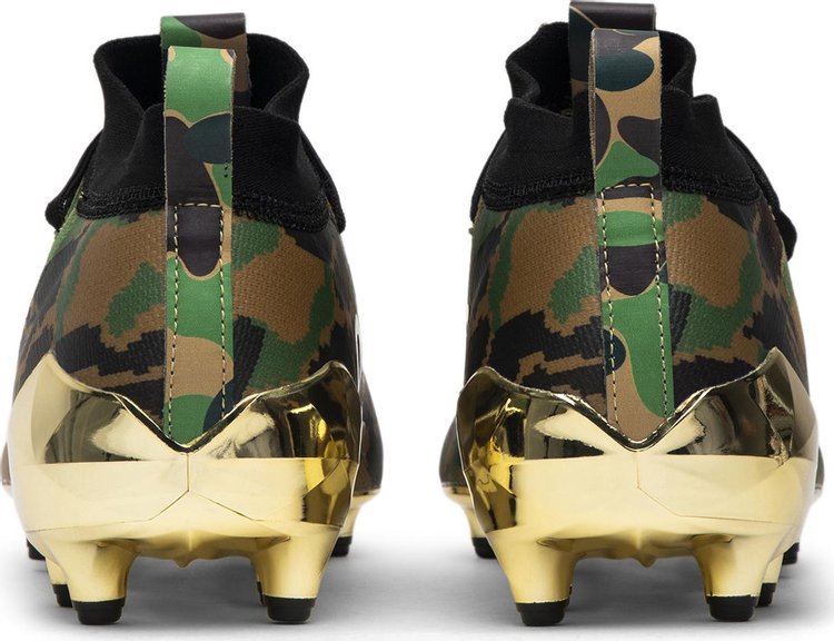 A Bathing Ape x Adizero Cleat Green Camo