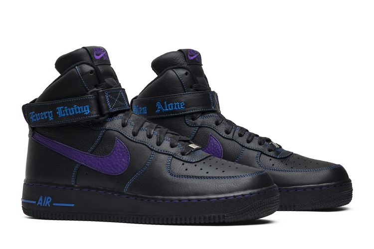 Buy Vlone x Nike Air Force High 'Purple Swoosh' Sample 773256
