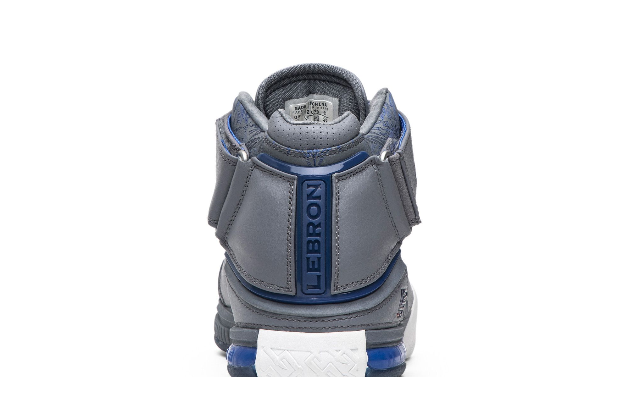 lebron 2 grey blue