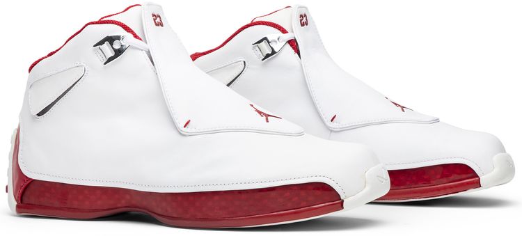 Air Jordan 18 OG White Varsity Red
