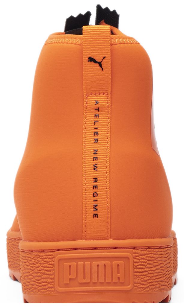 Atelier New Regime x Puma Basket Boot Scarlet Ibis