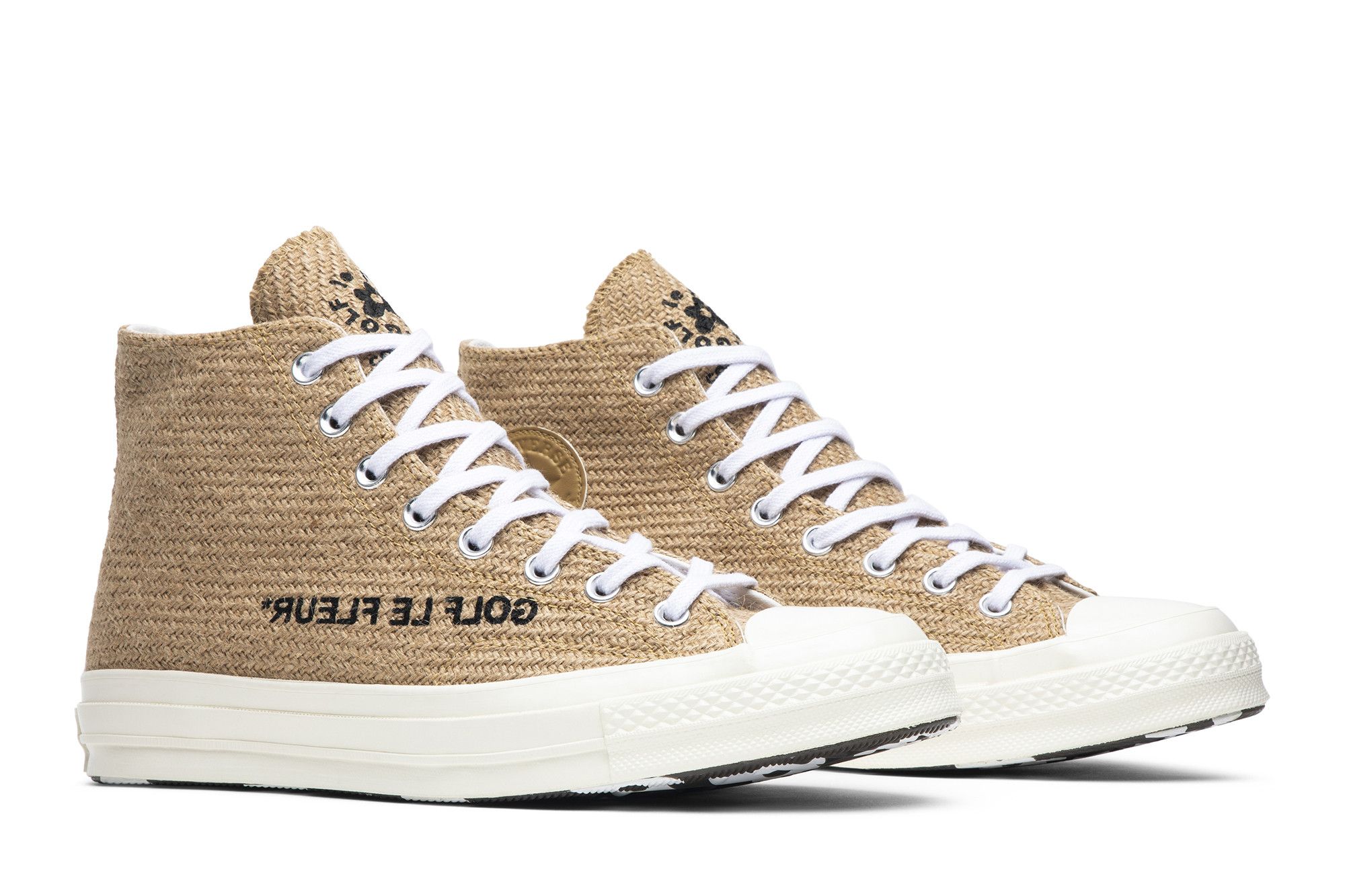 Buy Golf Le Fleur x Chuck 70 High Fabric Weave 163168C GOAT