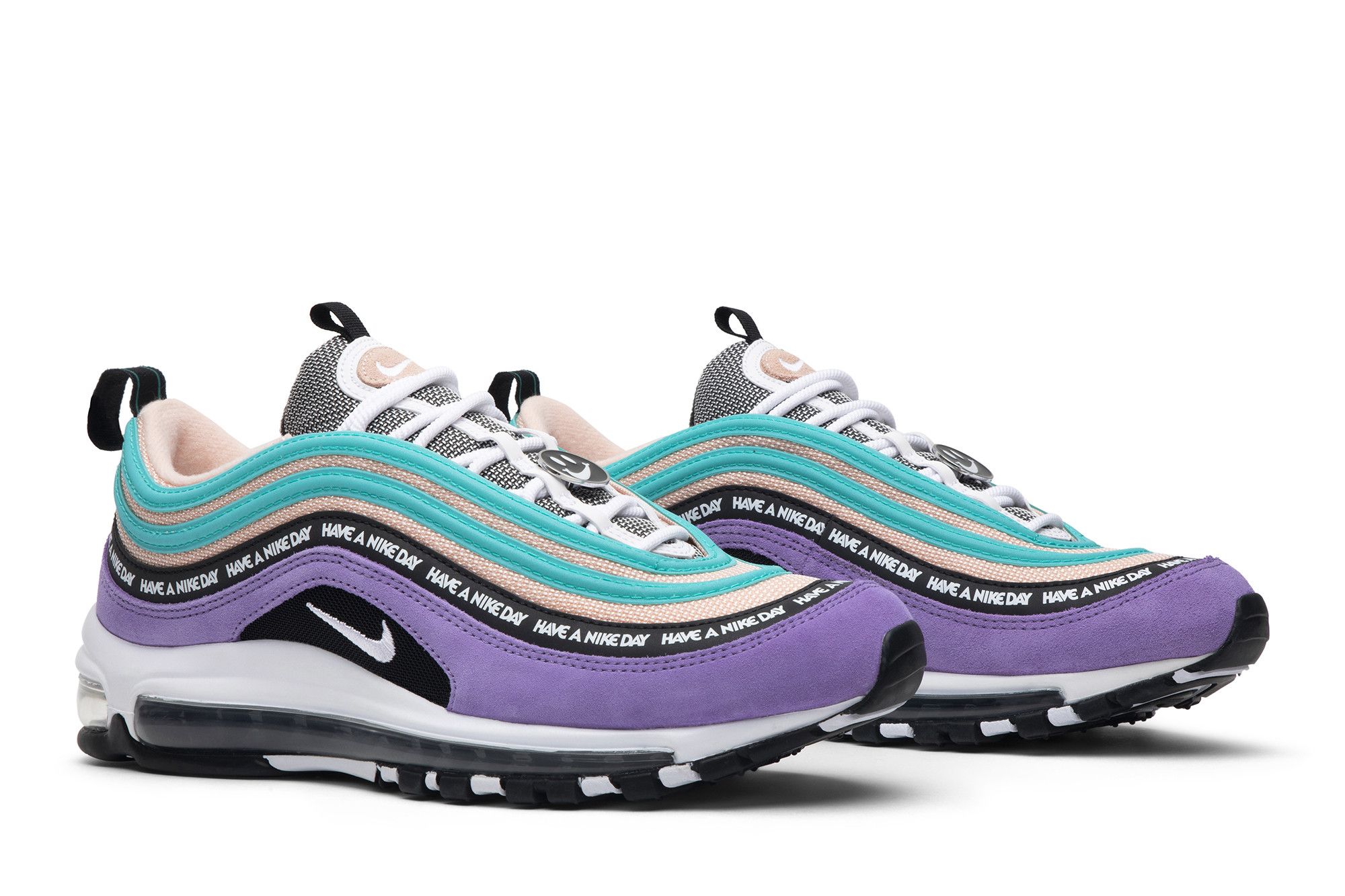 Purple white and teal air max 97 clearance