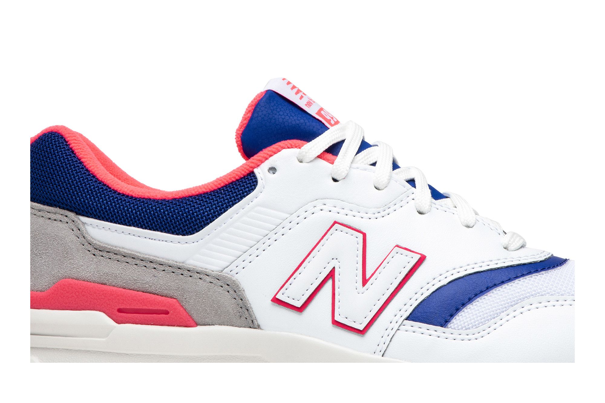 New balance 997h white with laser blue cheap