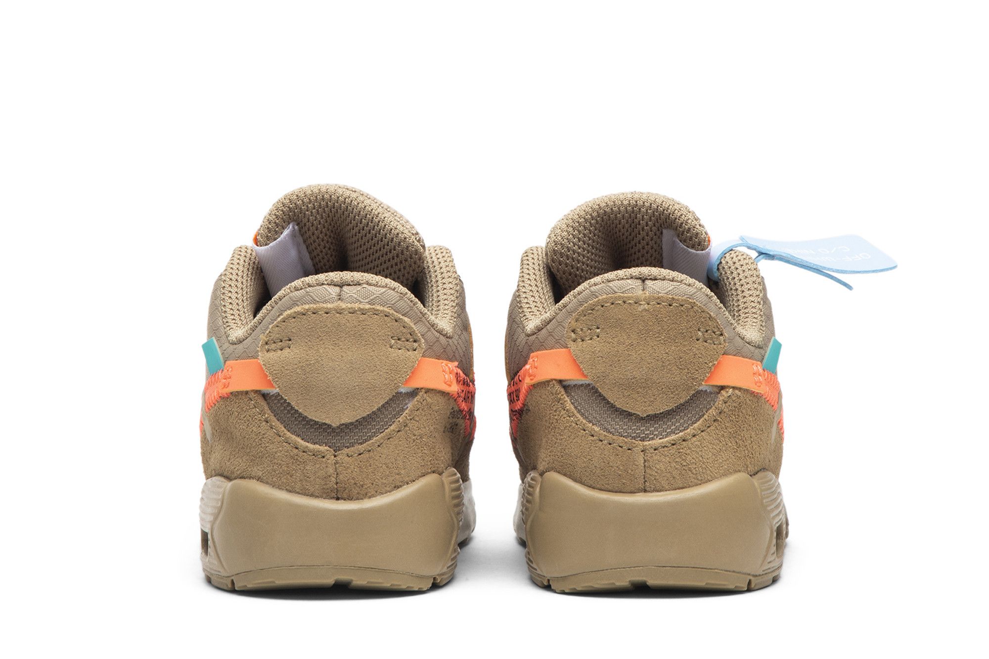 スニーカー NIKE OFF-WHITE AIR MAX 90 DESERT TD 16cm Buy Off-White x Air Max 90 TD 'Desert Ore' - BV0852 200 | GOAT