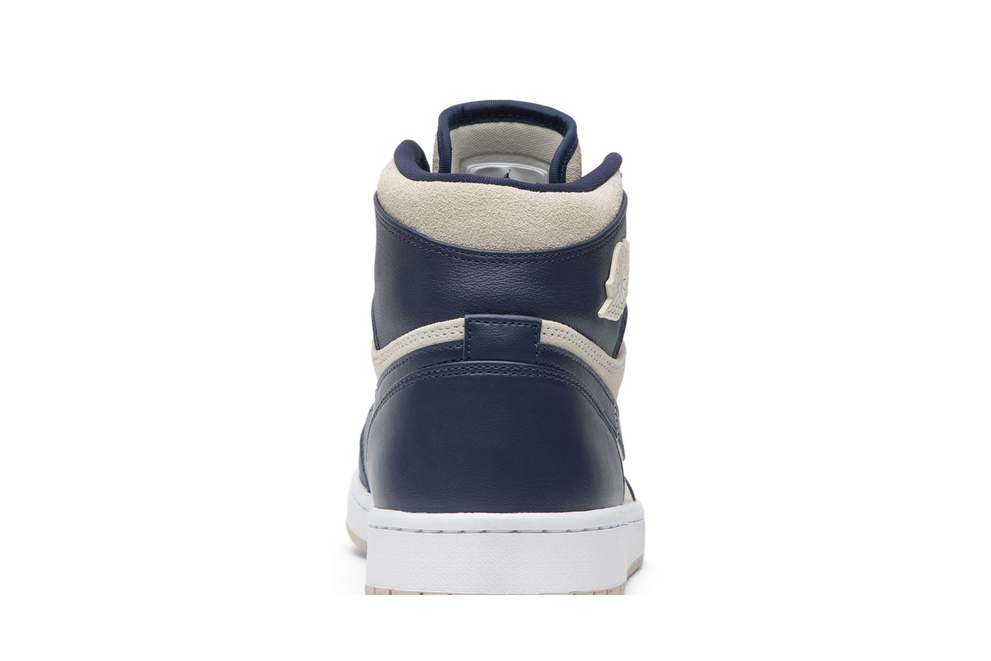 Size 5.0 Wmns Air Jordan 1 High Navy Cream