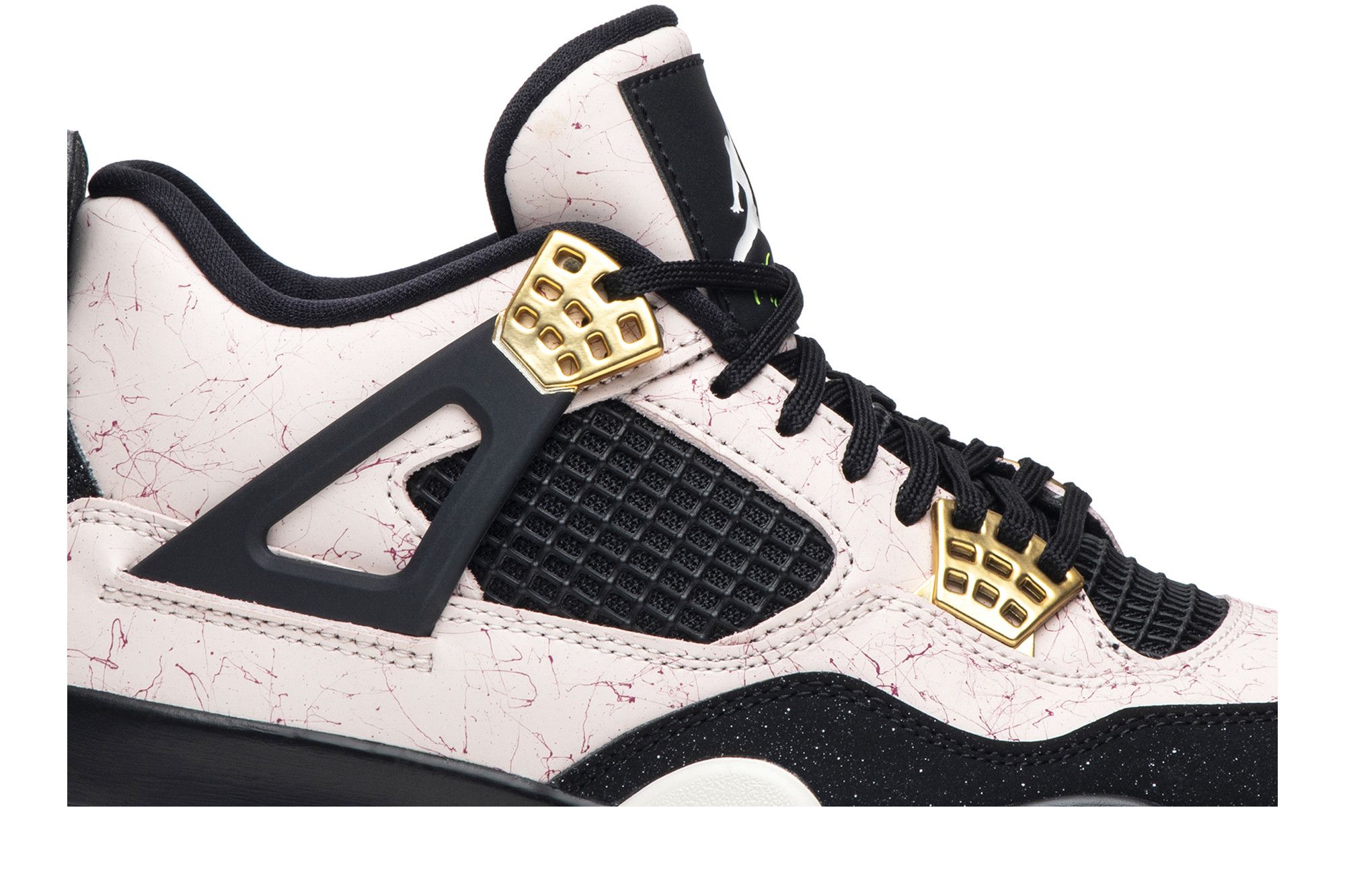Jordan retro 4 red and gold new arrivals