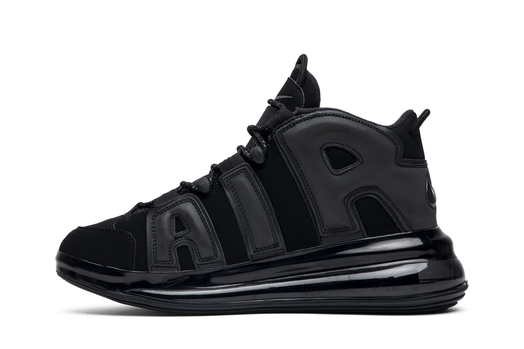 Buy Air More Uptempo 720 QS Triple Black BQ7668 001 GOAT UK
