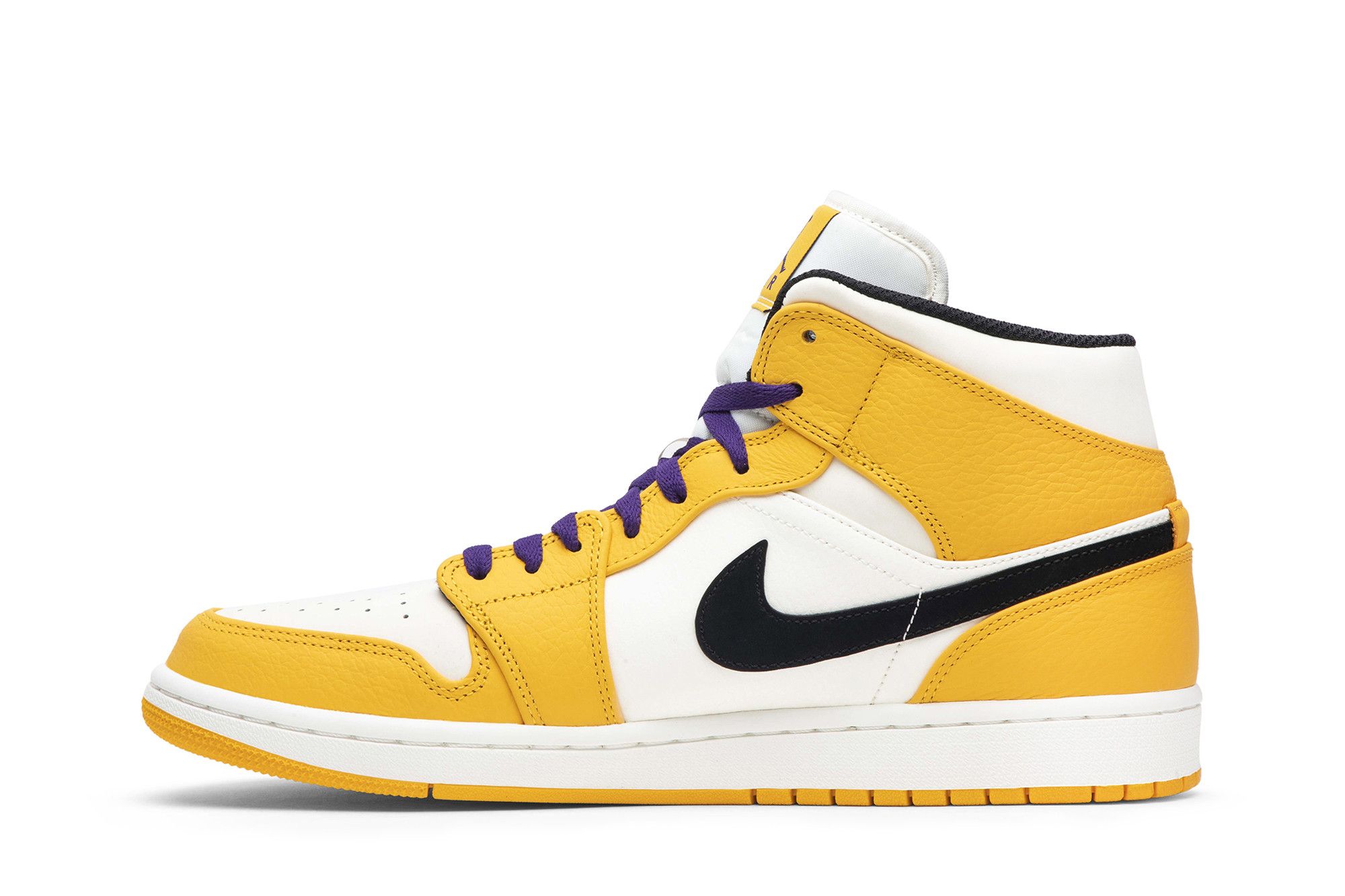 Buy Air Jordan 1 Mid Lakers 852542 700 GOAT