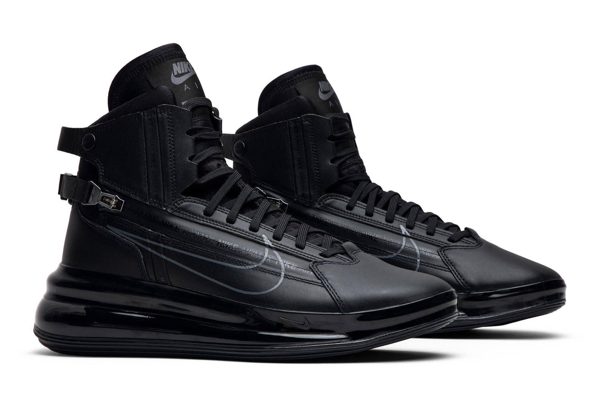 Size 7.5 Air Max 720 Saturn Triple Black