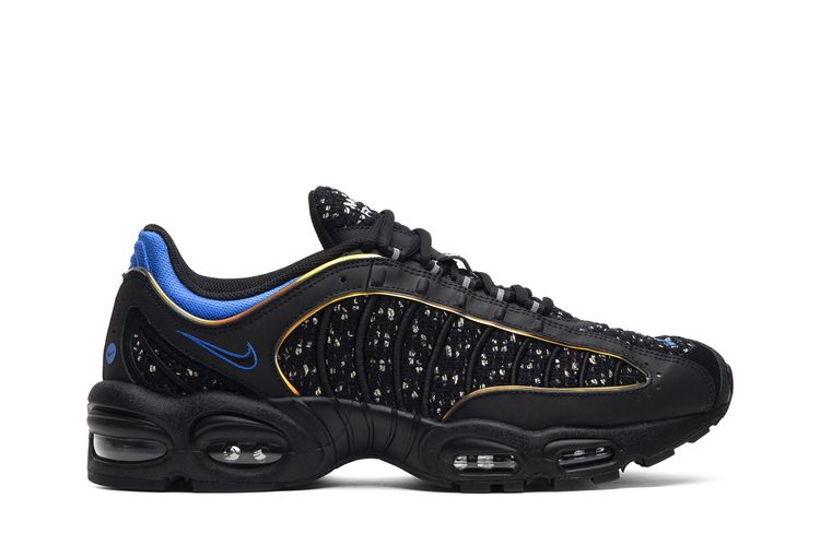 supreme x nike air max tailwind 4 black